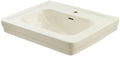 Sedona Beige Pedestal Lavatory Sink Only Single Hole K620739
