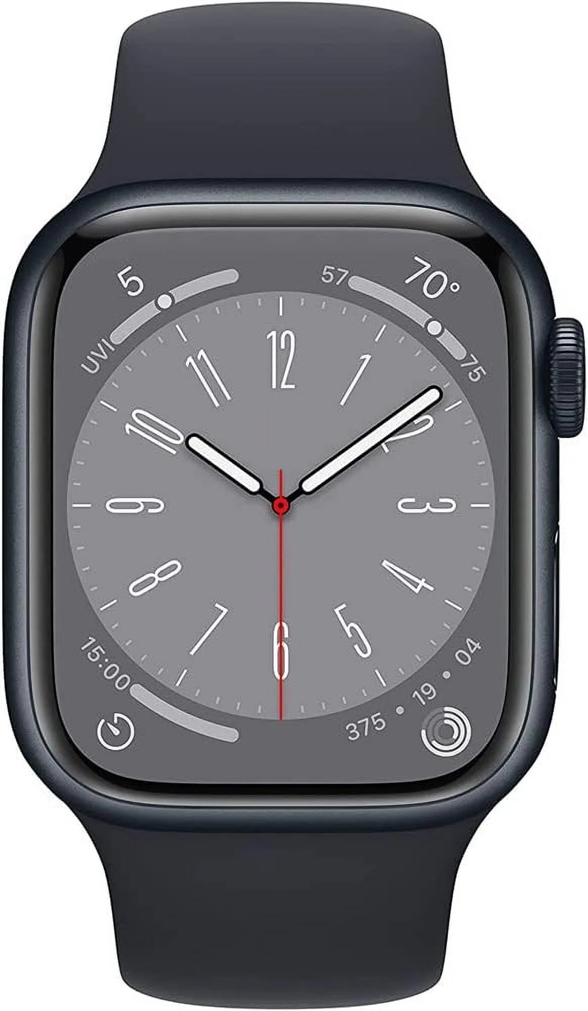 Apple Watch Series 8 GPS + Cellular 41mm Midnight Aluminum Case with Midnight Sport Band L153282