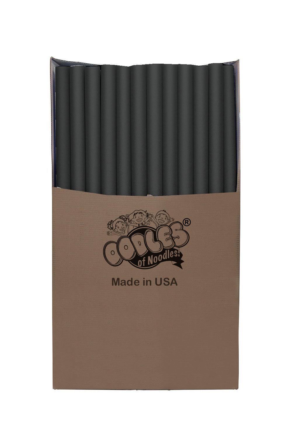 Black Foam Swimming Pool Noodles 50 Pack J30219