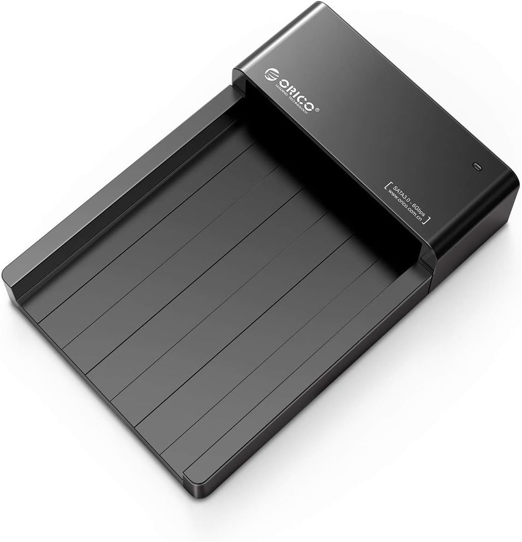 USB 3.0 to SATA External Hard Drive 5 Bay Docking Station with Duplicator Offline Clone Function for 2.5 or 3.5in HDD, SSD Y414506