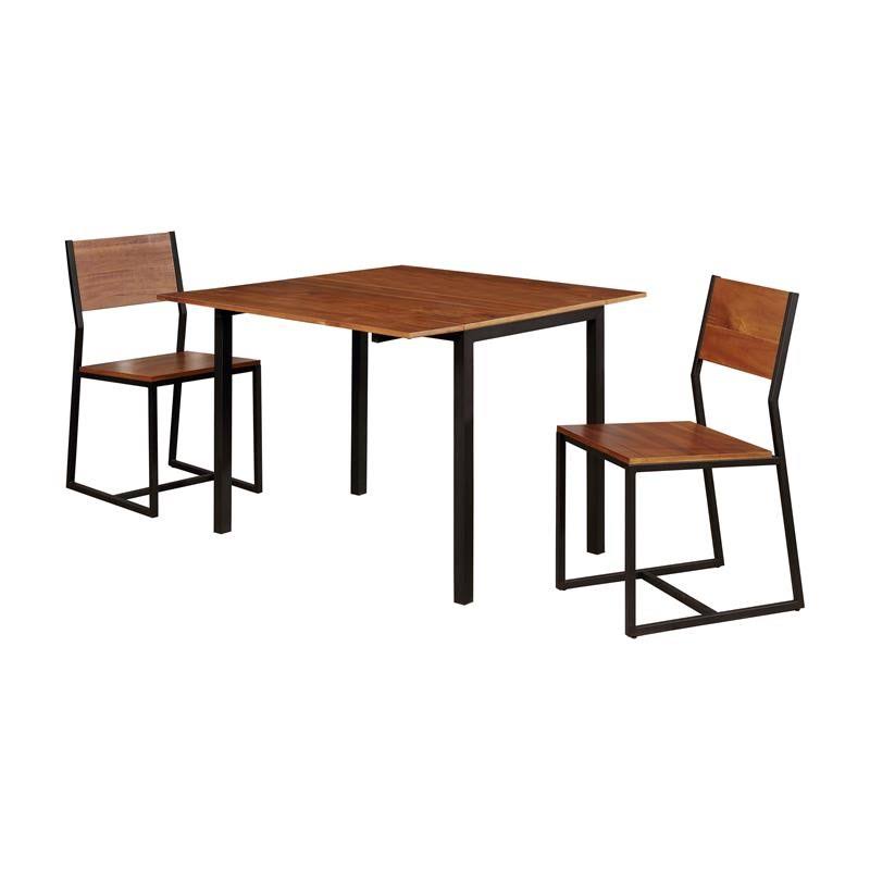 3-Piece Wood Table Set in Natural Tone L965