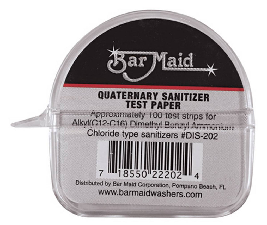 Quaternary Sanitizer Test Strips J420328