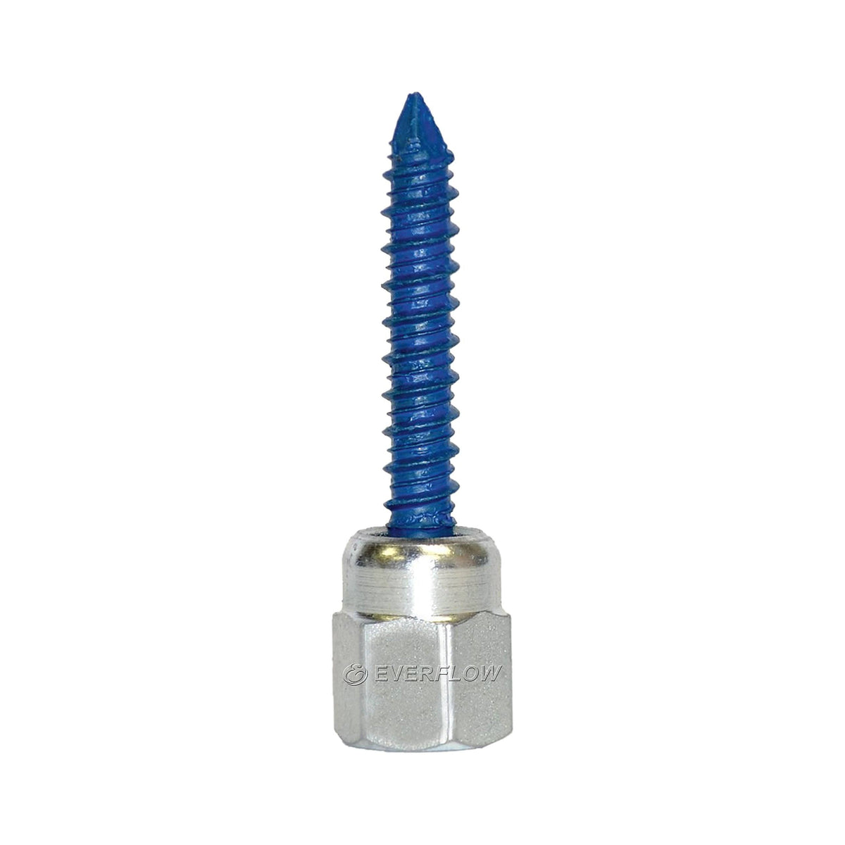 5/16-14 in. x 2-1/2 in. Vertical Rod Anchor Screw with 3/8 in. Threaded Rod Fitting for Concrete (2-Pack) D3601
