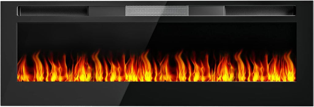 Electric Fireplace Heater with Remote Control, 750/1500W C29185