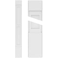 Two Equal Flat Panel PVC Pilaster G964