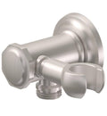 Polished Brass Supply Elbow with Swivel Handshower Holder H300359
