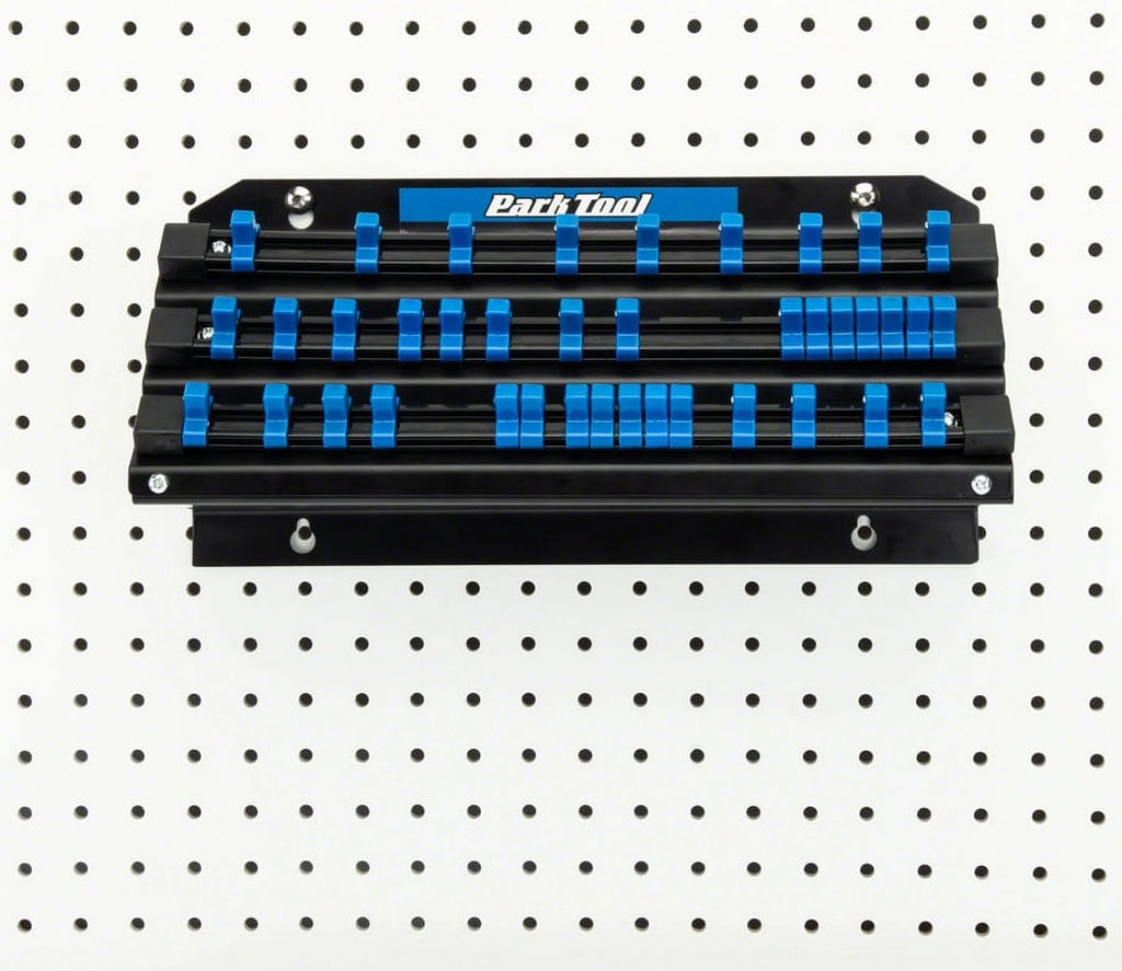 Wall-Mounted Socket Bit and Torque Tool Organizer E2521