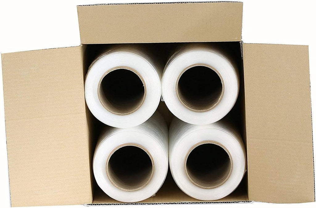 18 inch x 1500 Feet 80 Gauge Clear Stretch Wrap Y9462