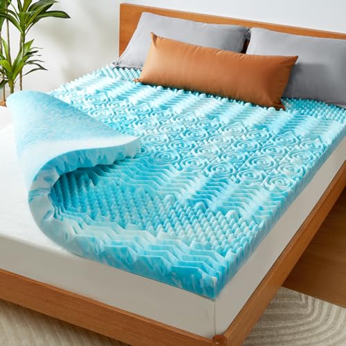 3 Inch 7-Zone Queen Memory Foam Mattress Topper X200845
