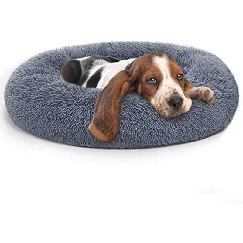 Orthopedic Donut Cuddler Round Washable Dog and Cat Bed P56076