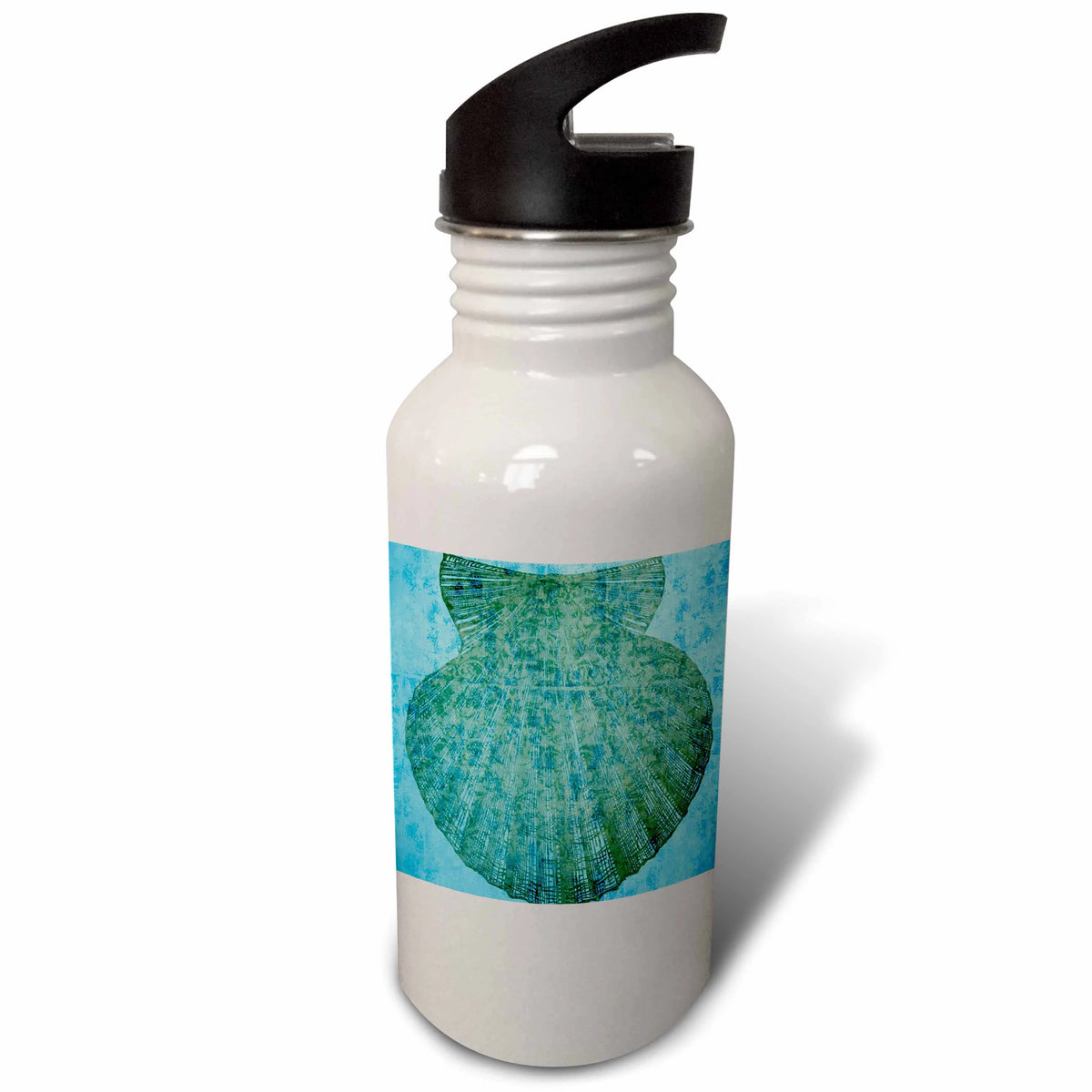 21 oz Beach Themed Sports Water Bottle C638