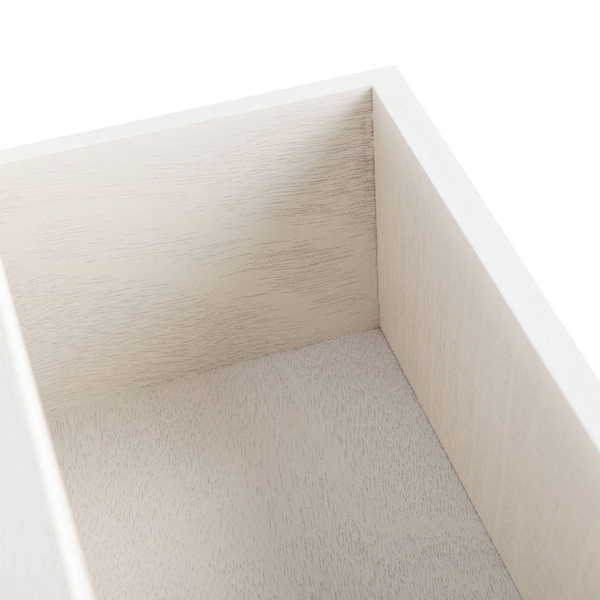 Distressed White 2 Drawer Console Table P3180