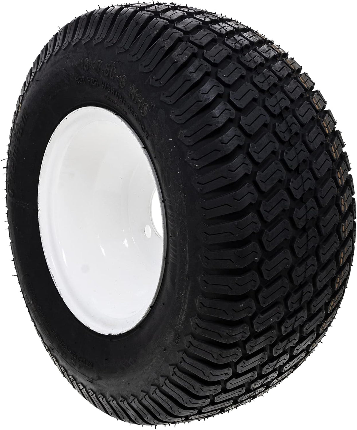 White Wheel and Tire E764