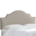 Queen Headboard in Premier Platinum G543
