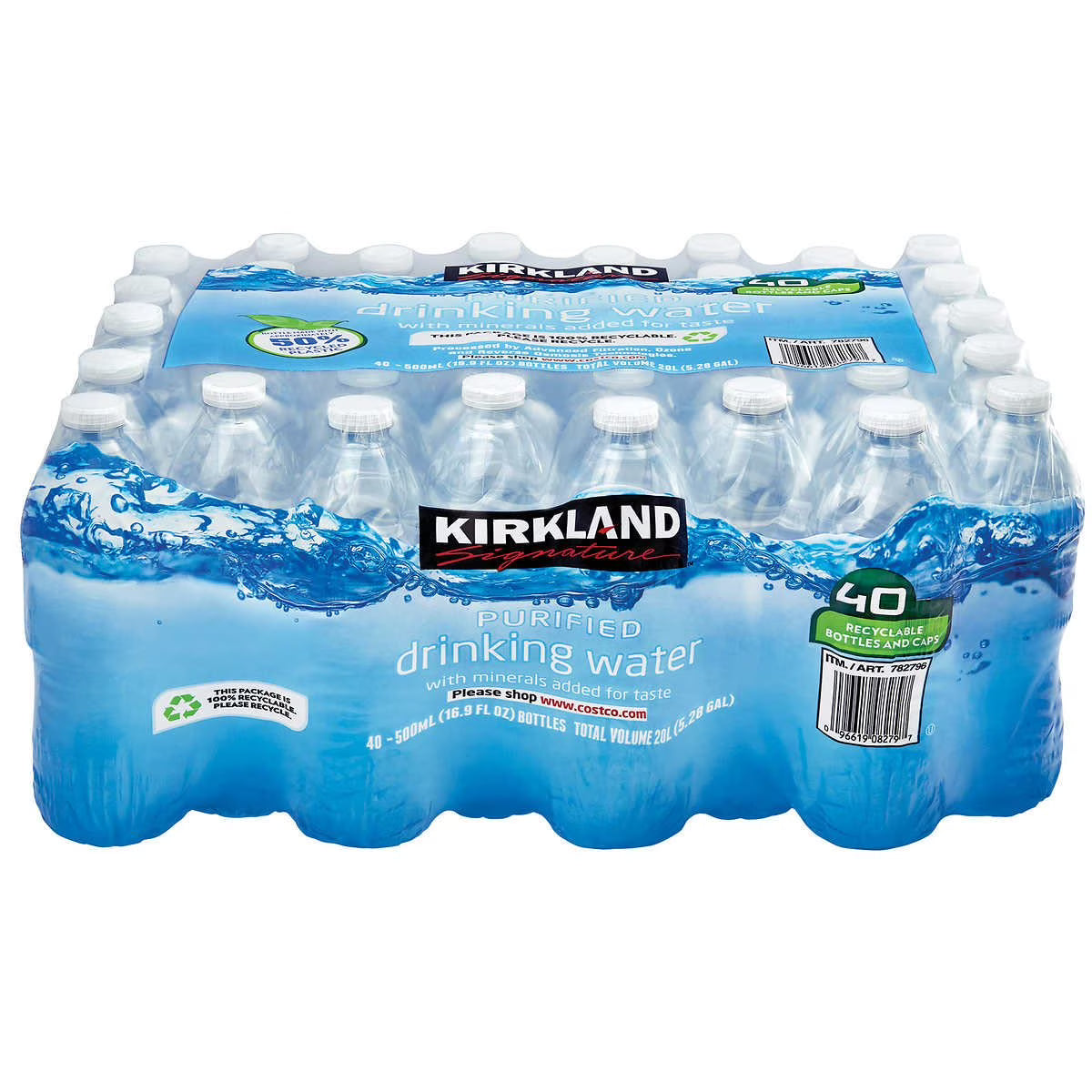 Purified Drinking Water, 16.9 Ounce Q91316