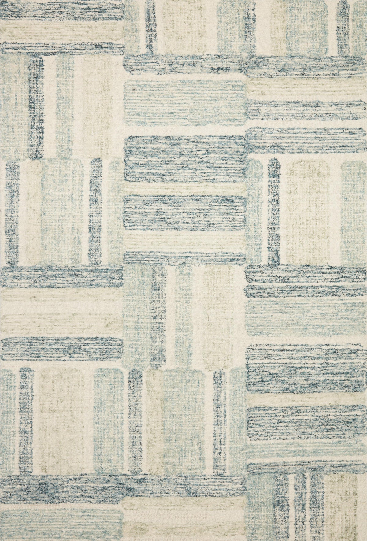 Aqua Denim 8'6 x 12' Rug V550