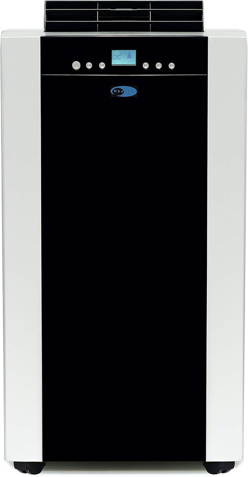 14,000 BTU Dual Hose Portable Air Conditioner with Activated Carbon Filter in Platinum and Black Q359487