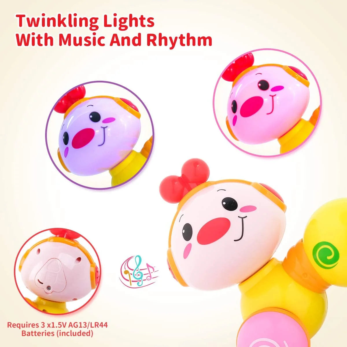 Infant Musical Crawling Toy with Light Up M111