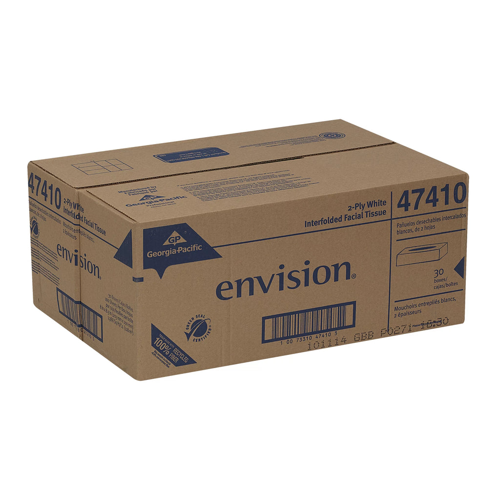 White 2-Ply Facial Tissue H50837