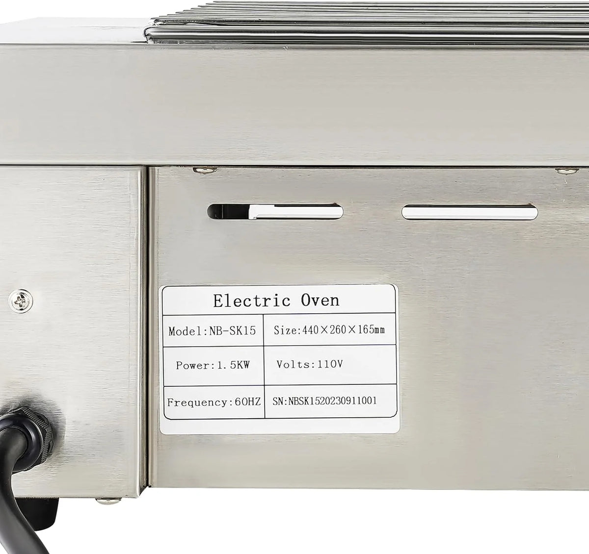 Commercial Electric Barbecue Grill Adjustable Temperature X528