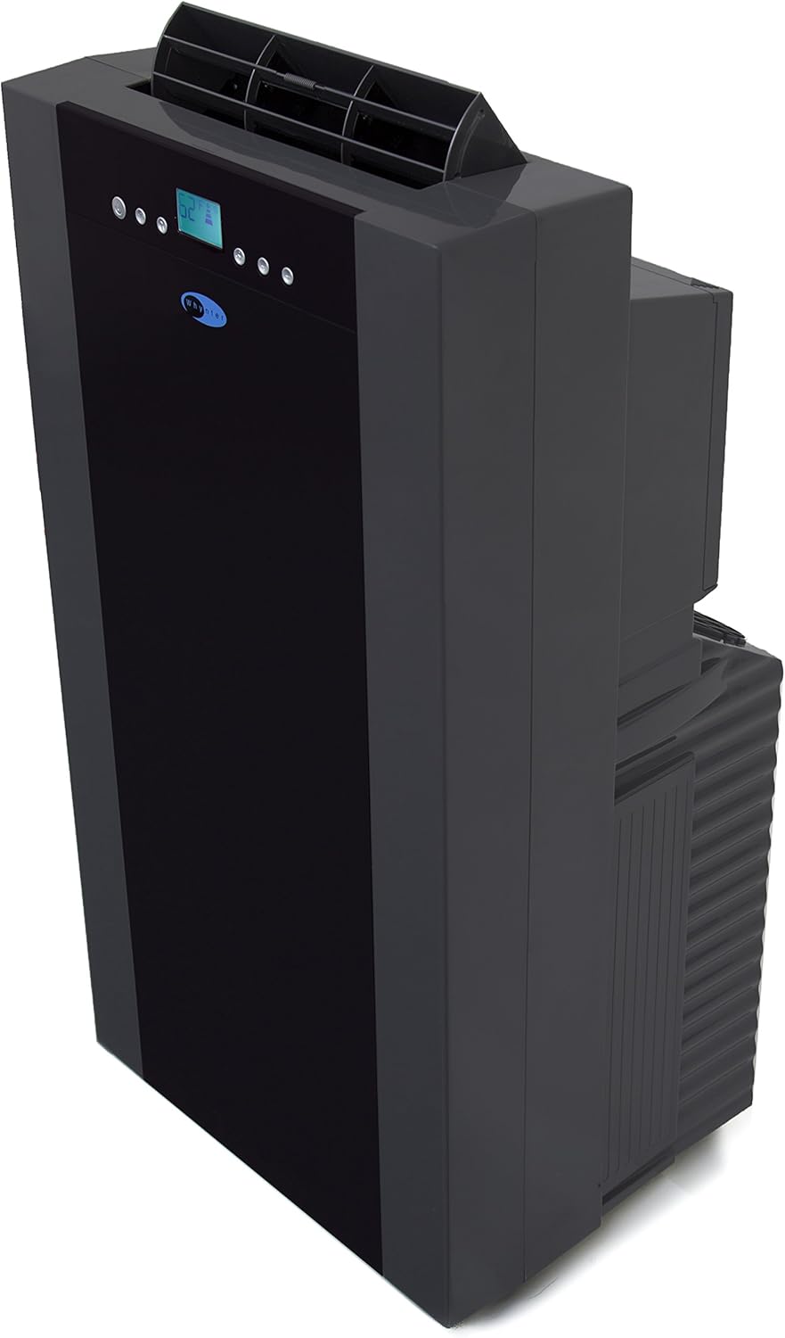 14,000 BTU Dual Hose Portable Air Conditioner with Activated Carbon Filter in Platinum and Black Q359487