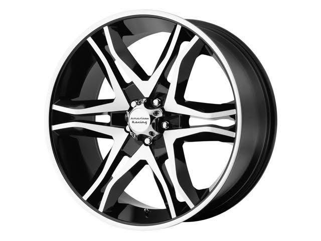 Black/Machined Wheel Rim 20x8.5 inch S496188