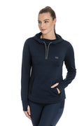 Navy Technical Hooded Fleece N287