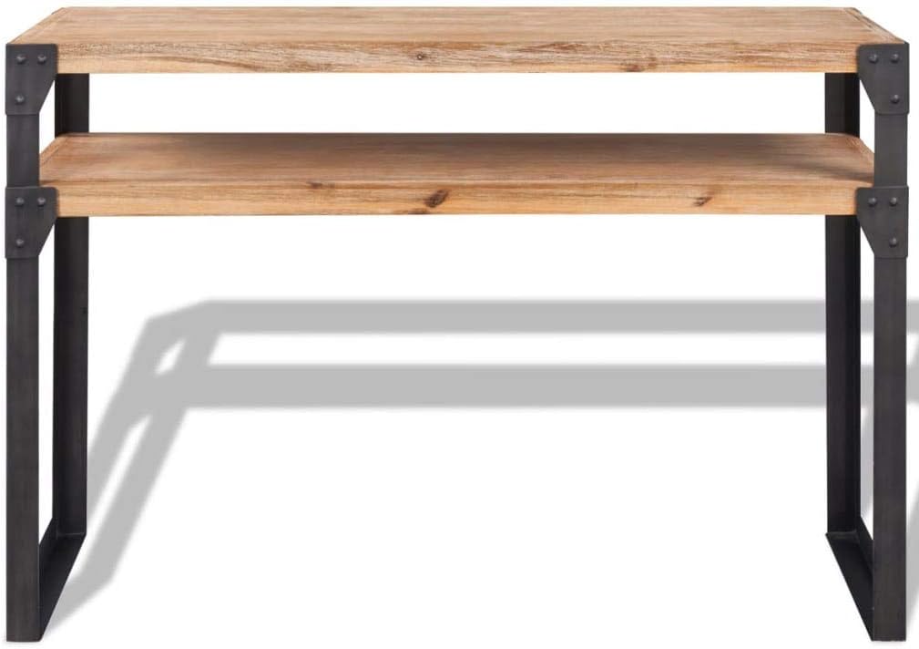 Solid Acacia Wood Console Table S69489