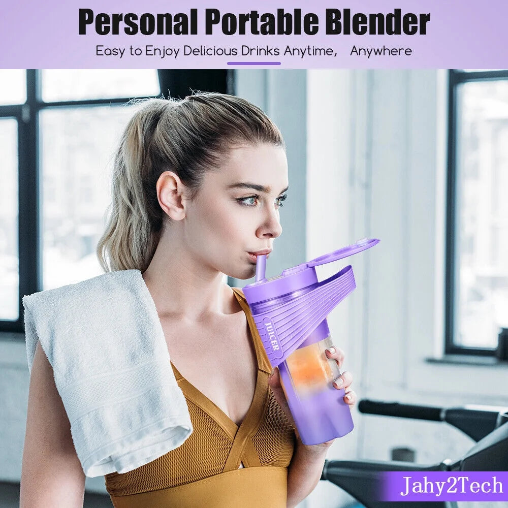 USB Rechargeable Portable Mini Juicer Cup Blender K2747