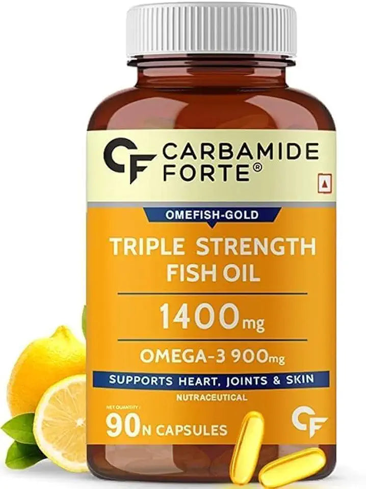 Fish Oil 1400mg Omega 3 90 Softgel Capsules P833611