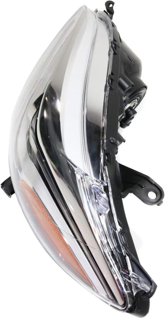 Passenger Side Halogen Headlight for Toyota Sienna 2015-2019 XLE/Limited with LED Daytime Running Light J8951