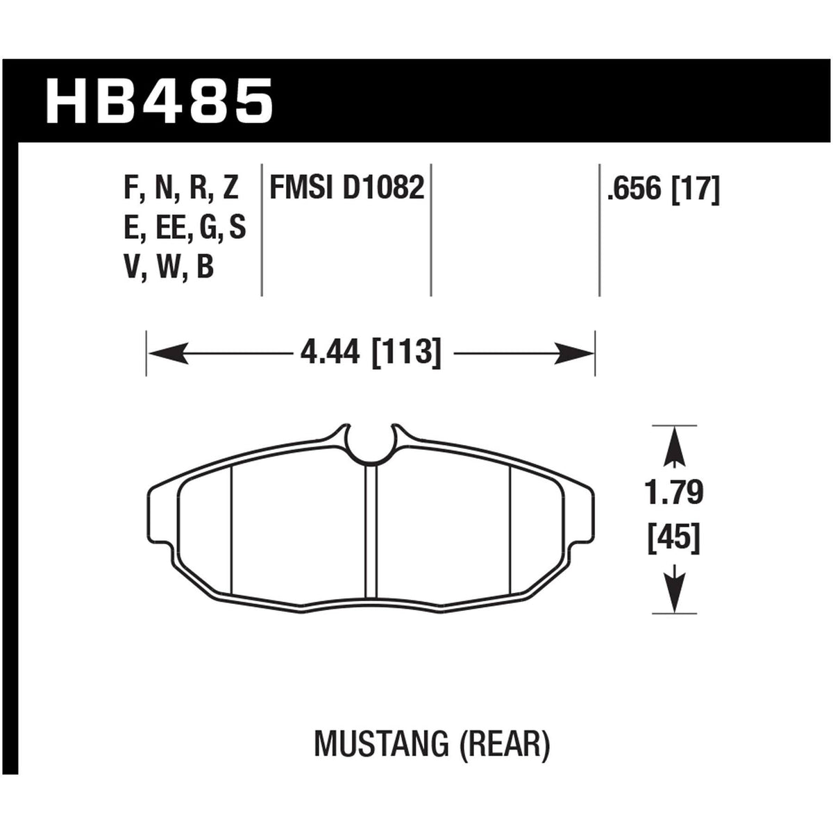 Brake Pads K72724