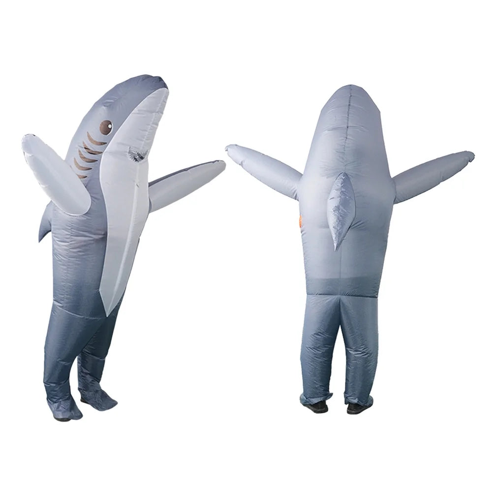 Grey Dolphin Inflatable Costume T609991