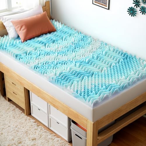 3 Inch 7-Zone Queen Memory Foam Mattress Topper X200845