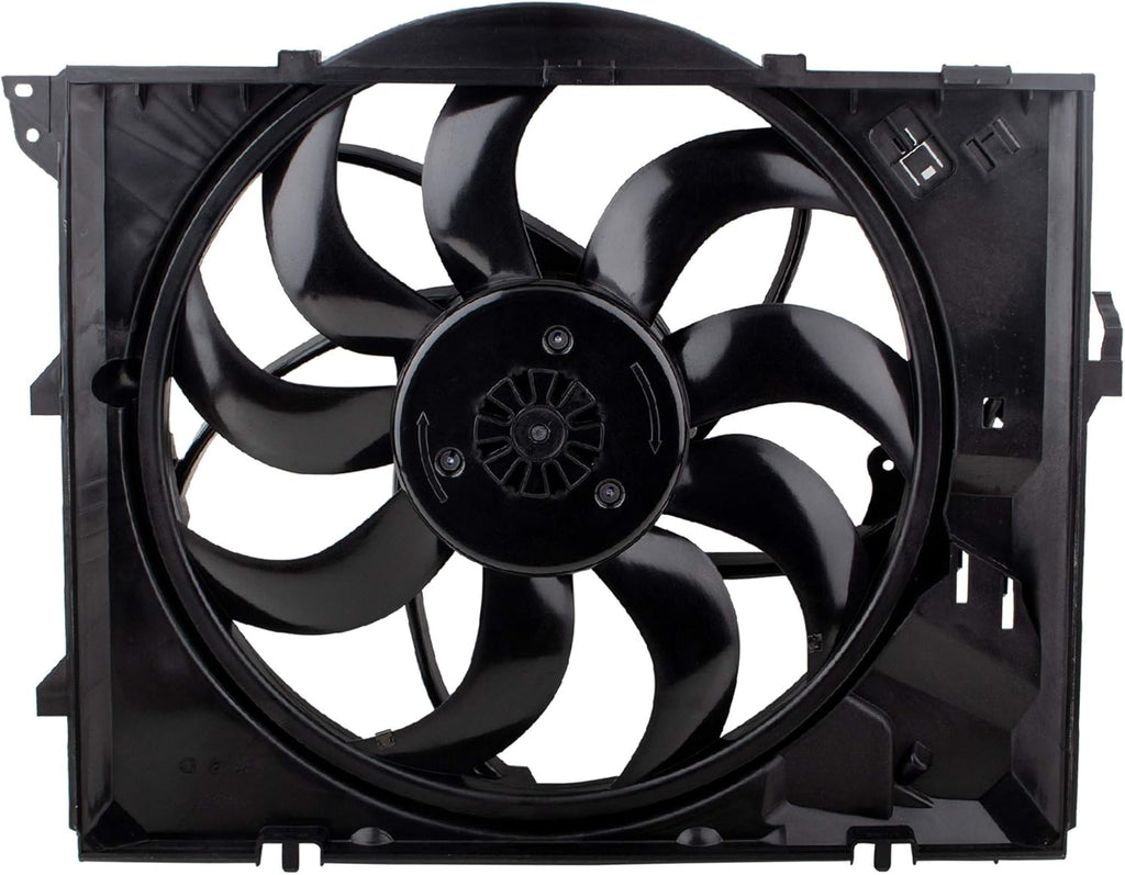 Radiator Cooling Fan Assembly for BMW 3.0L N52N Engine S915