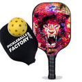 Lightest Elongated Glassfiber Graphite Pickleball Paddle M437
