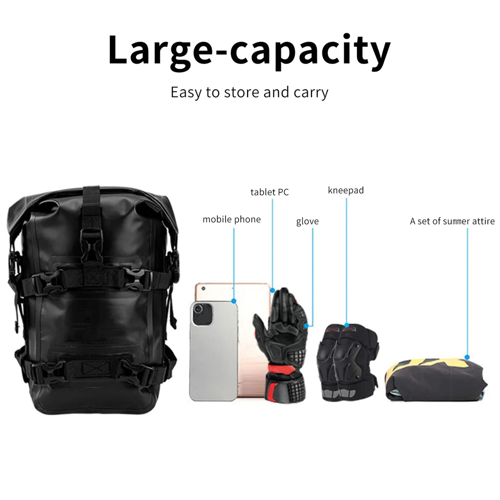Waterproof 8l Motorcycle Side Frame Bag A673