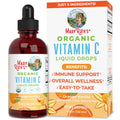 USDA Organic Vitamin C Liquid Drops Orange Vanilla Flavor Vegan Non-GMO 4 fl oz V771972