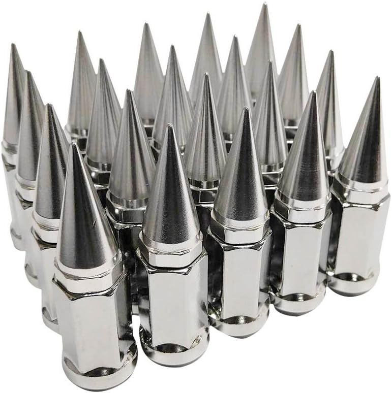 Set of 20 Blue Spike Lug Nuts G609