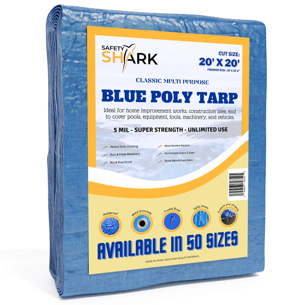 Heavy Duty Waterproof Tarp 20x20 Feet K281