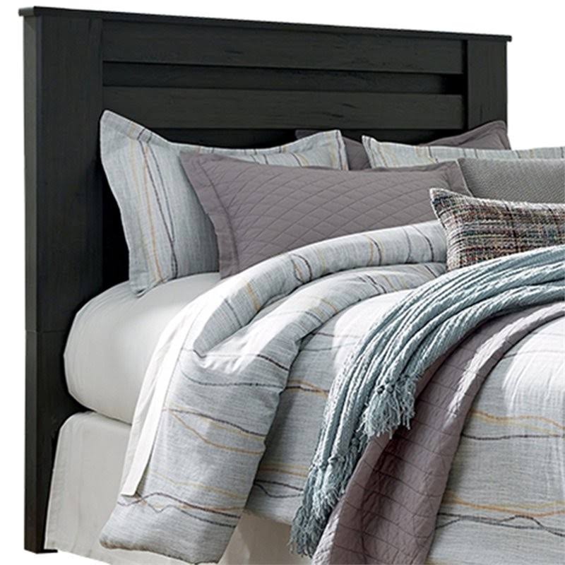 King Panel Headboard Black M286435