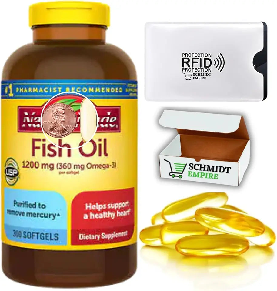 Omega 3 1200 mg Fish Oil 300 Softgels O5968