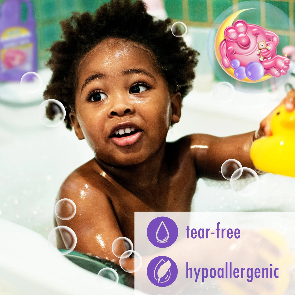 Calm & Sleep Bubble Bath with Lavender, Eucalyptus and Chamomile Scent O929981