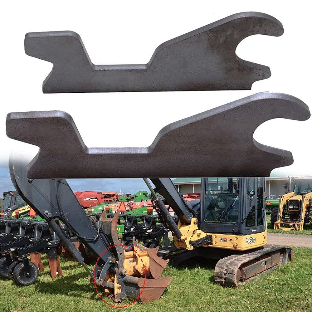 Excavator Quick Attach Bucket Ears, Pack of 2 L8054
