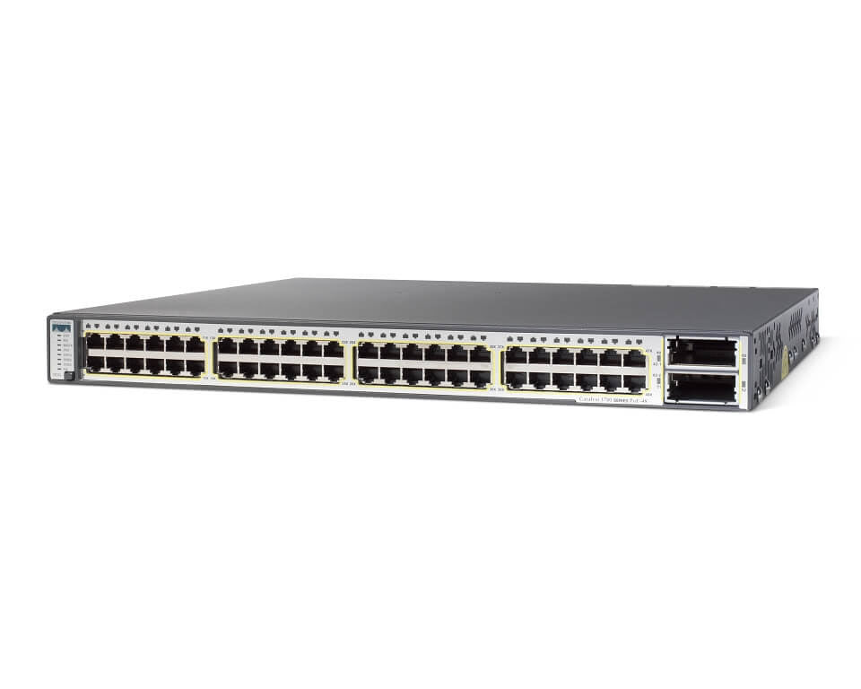 Managed L3 Switch - 48 Ethernet Ports & 2 X2 Ports K381
