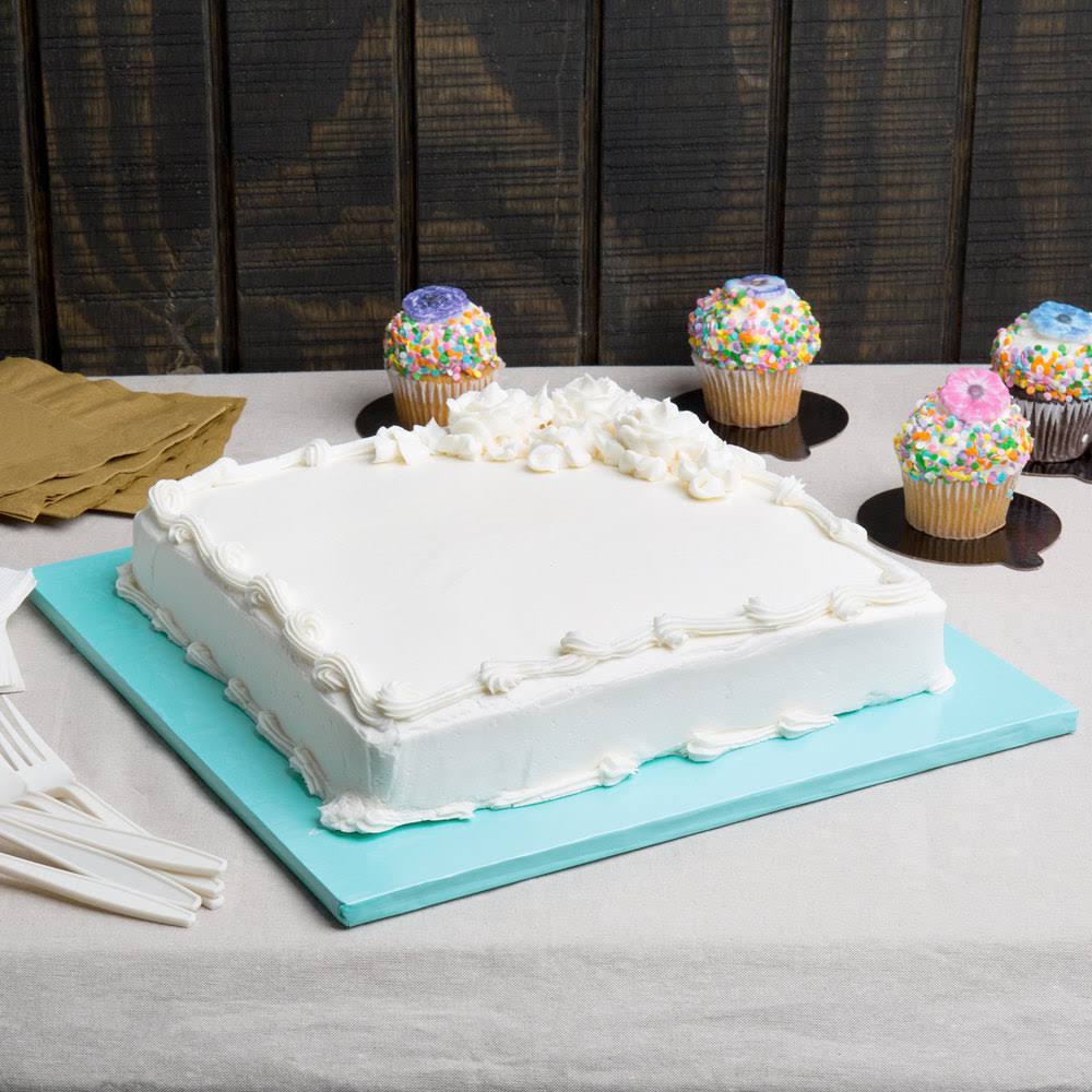 14x22 Blue Square Cake Drum - 12/Case K954