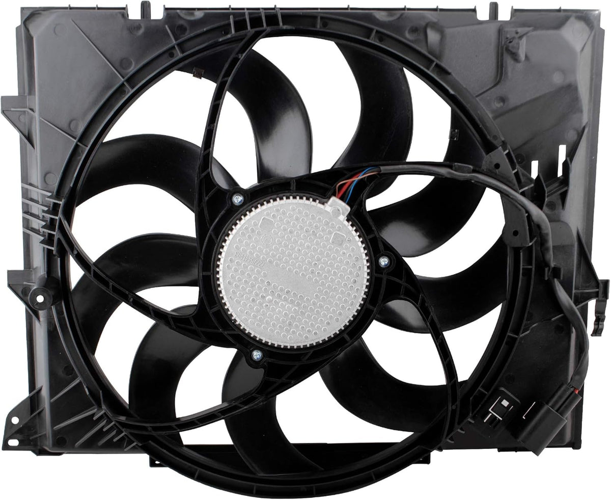 Radiator Cooling Fan Assembly for BMW 3.0L N52N Engine S915