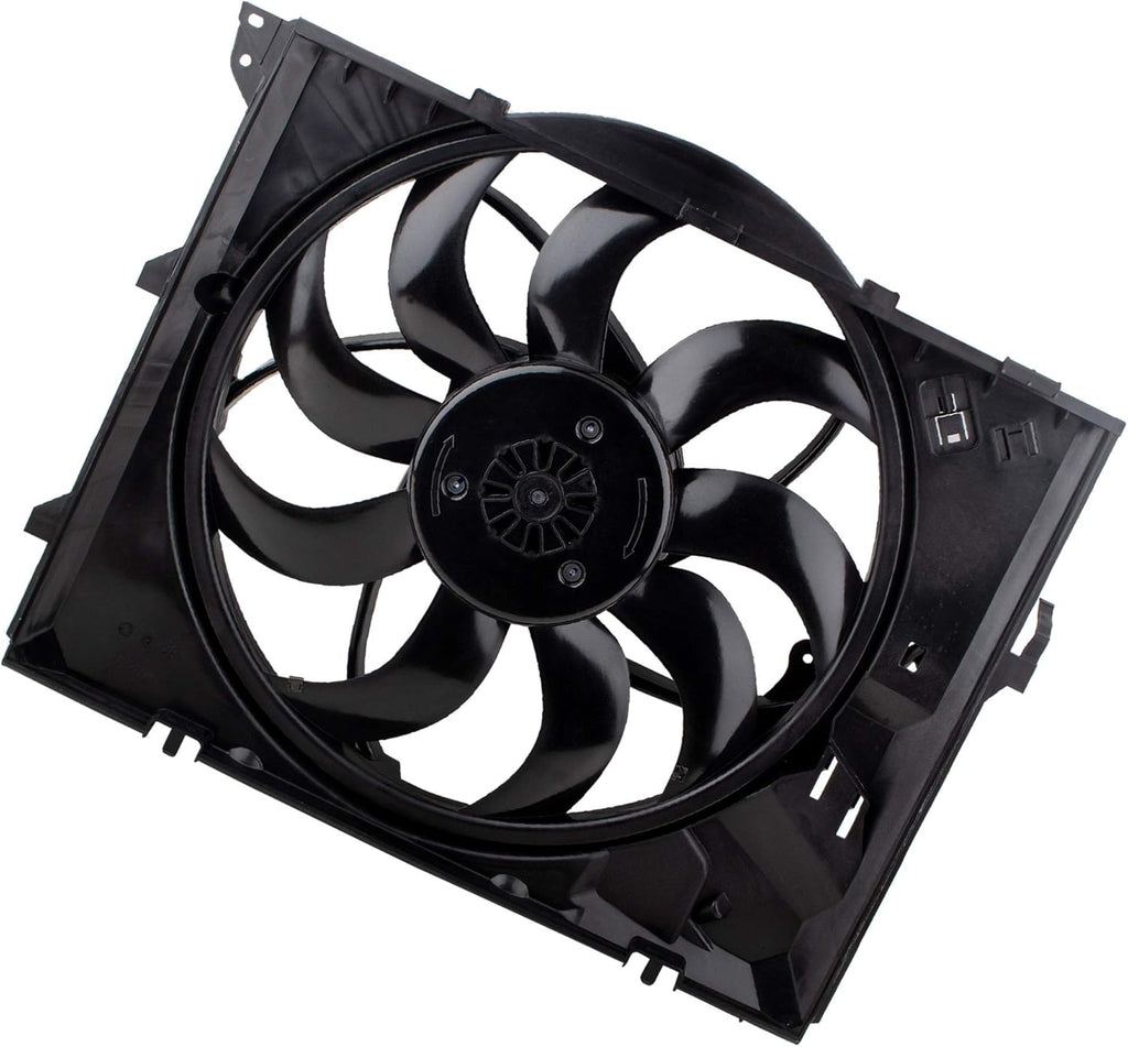 Radiator Cooling Fan Assembly for BMW 3.0L N52N Engine S915