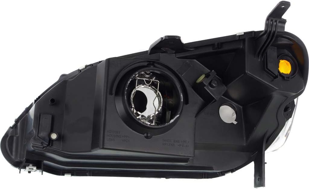 Honda Civic Headlight Assembly Pair Coupe F4984
