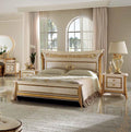 Ivory Carved Gold King Bedroom Set N8437